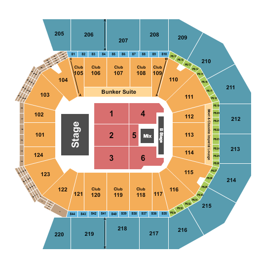 Moody Center ATX Ricardo Arjona Seating Chart